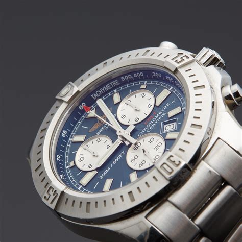 breitling colt chronograph ii superquartz review|pre owned breitling colt quartz.